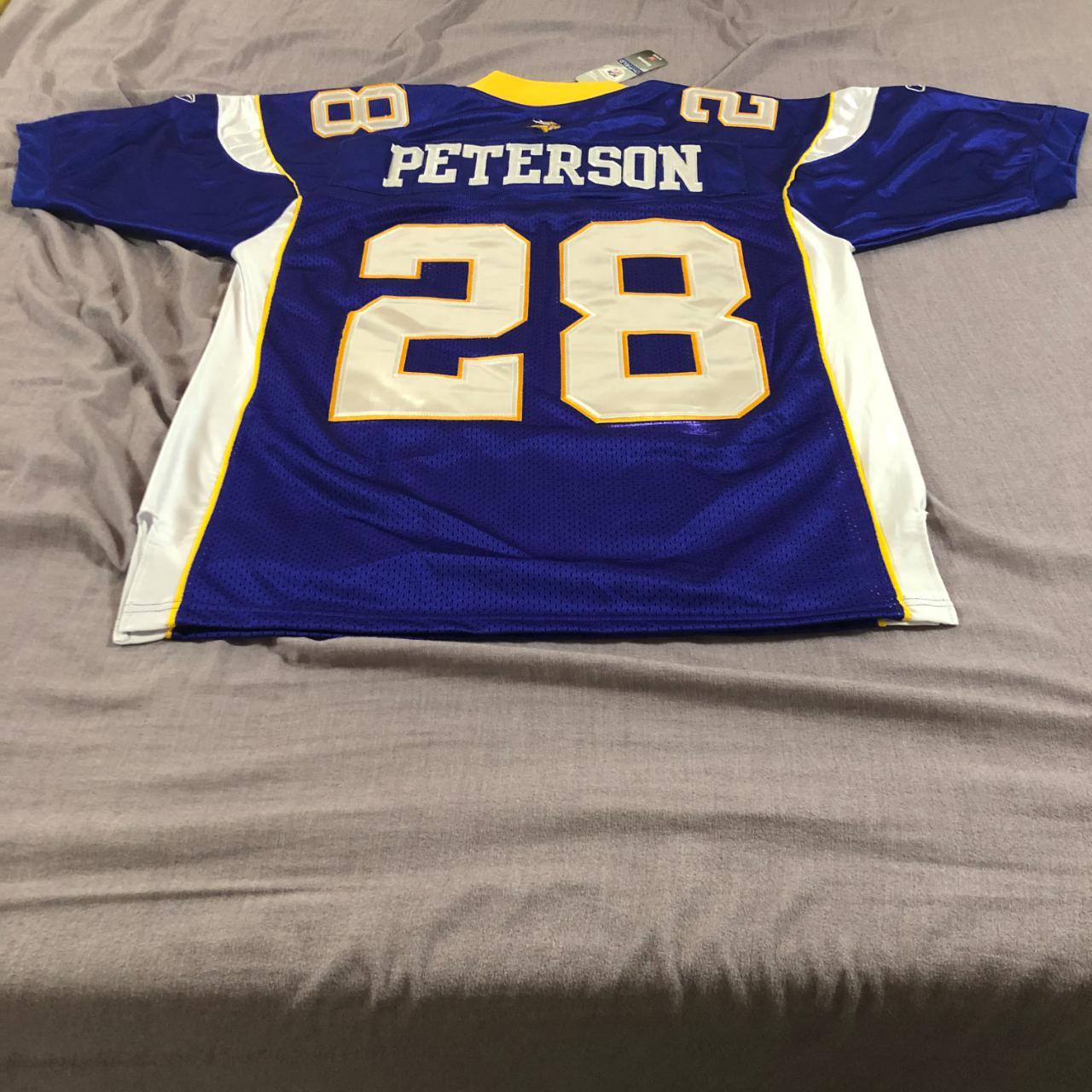 Minnesota Vikings jersey with Viking legend, Adrian - Depop