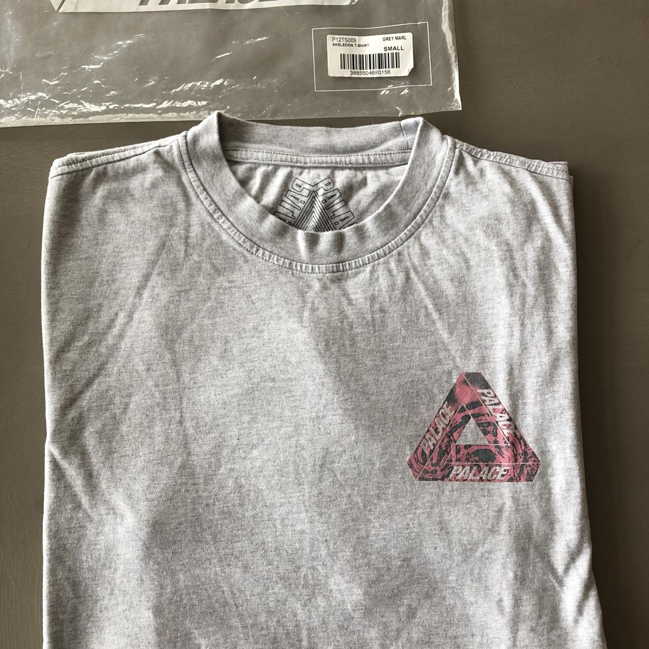 Palace Skeledon Tee (Grey Marl) Small FW17 9/10 | Depop