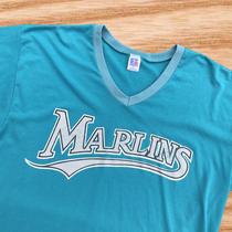 Vintage 1994 MLB Florida Marlins Baseball Jersey - Depop