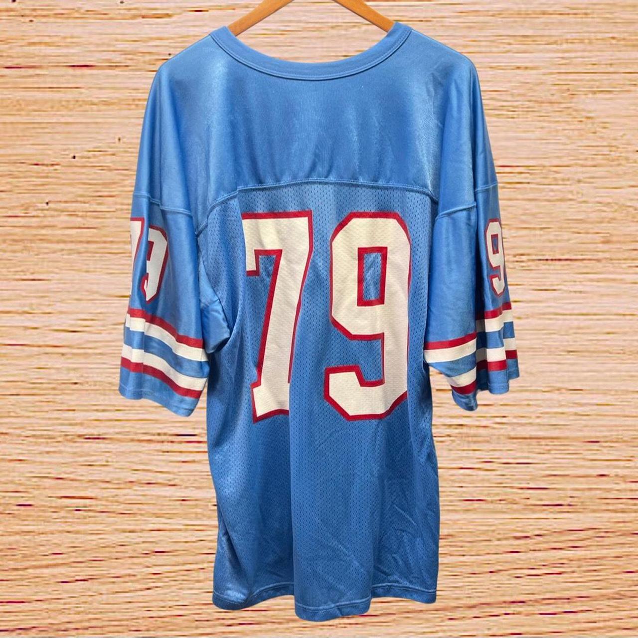 80s Houston oilers Jersey! Measurements: Length- - Depop