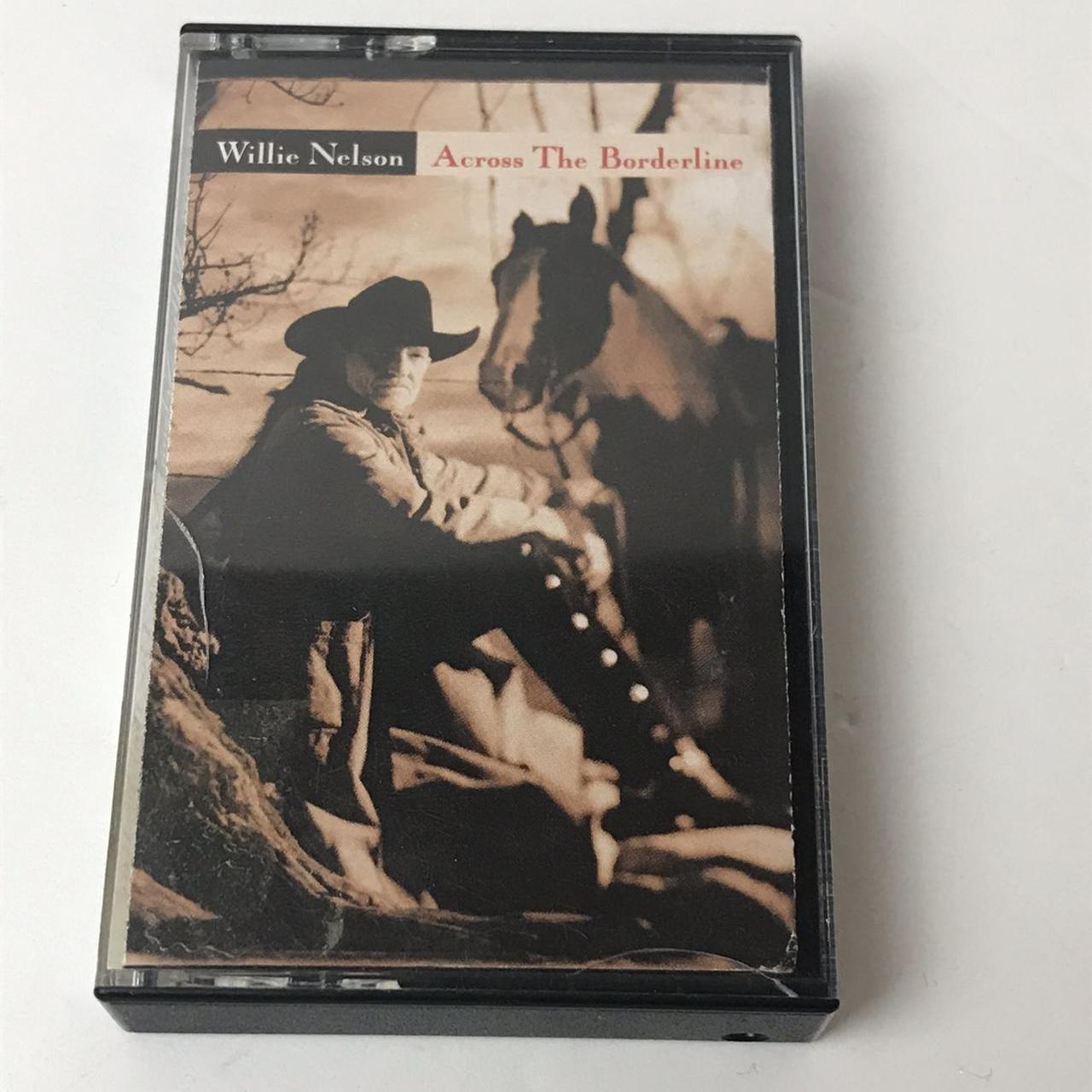 Willie Nelson Across the Borderline cassette tape.... - Depop