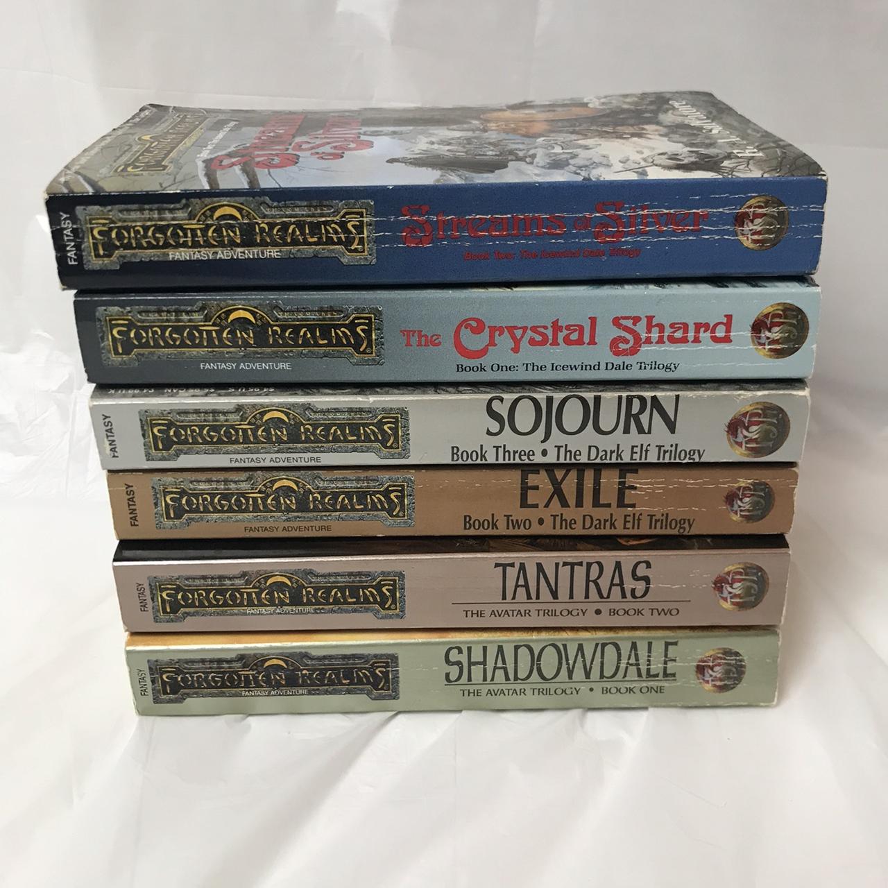 Bundle Of 6 Forgotten Realms Fantasy Novels by R.A.... - Depop