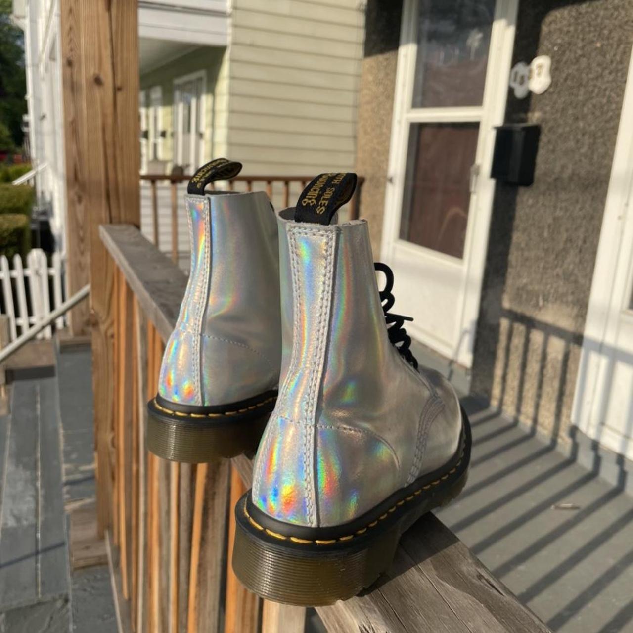 Doc martens best sale iced metallic