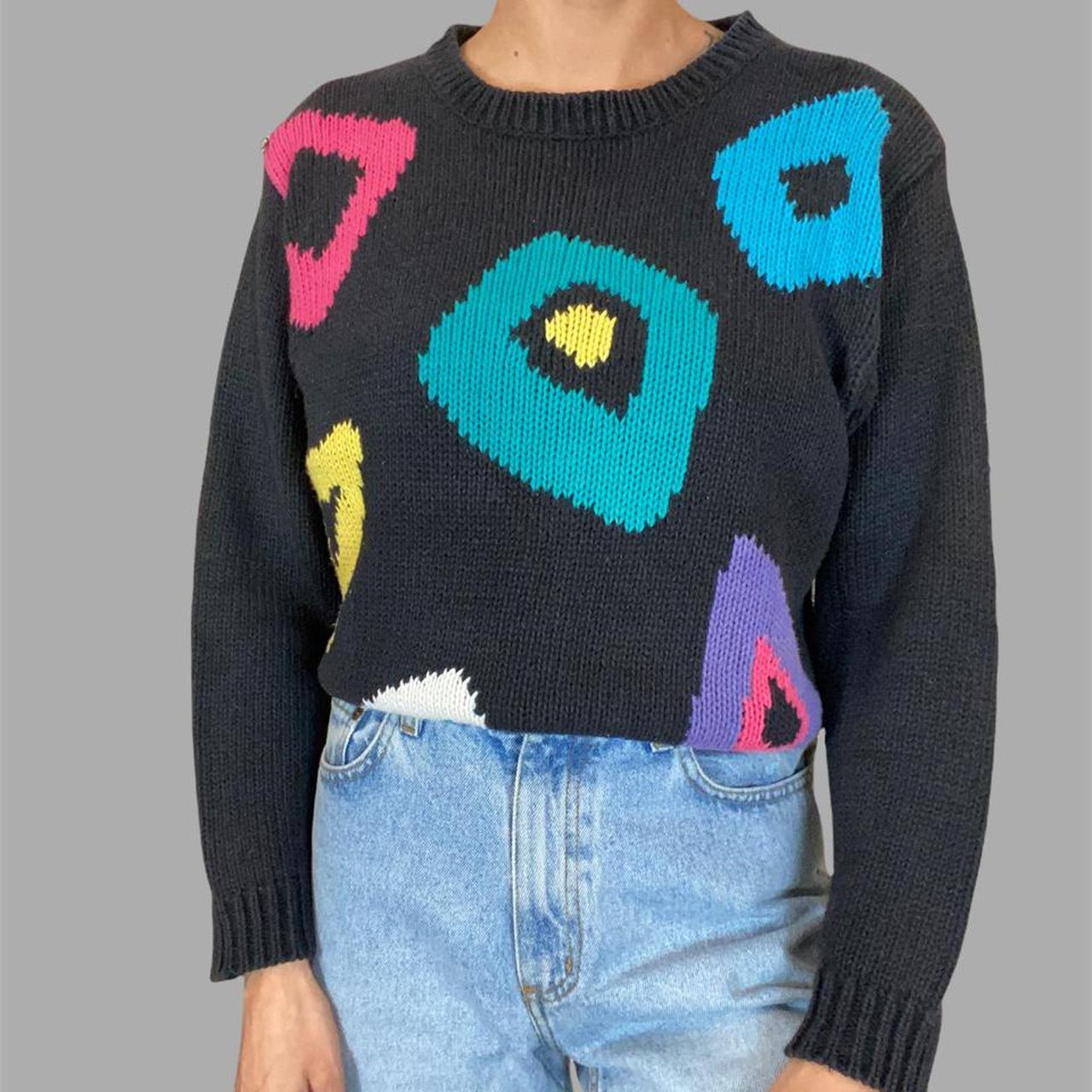 abstract sweater