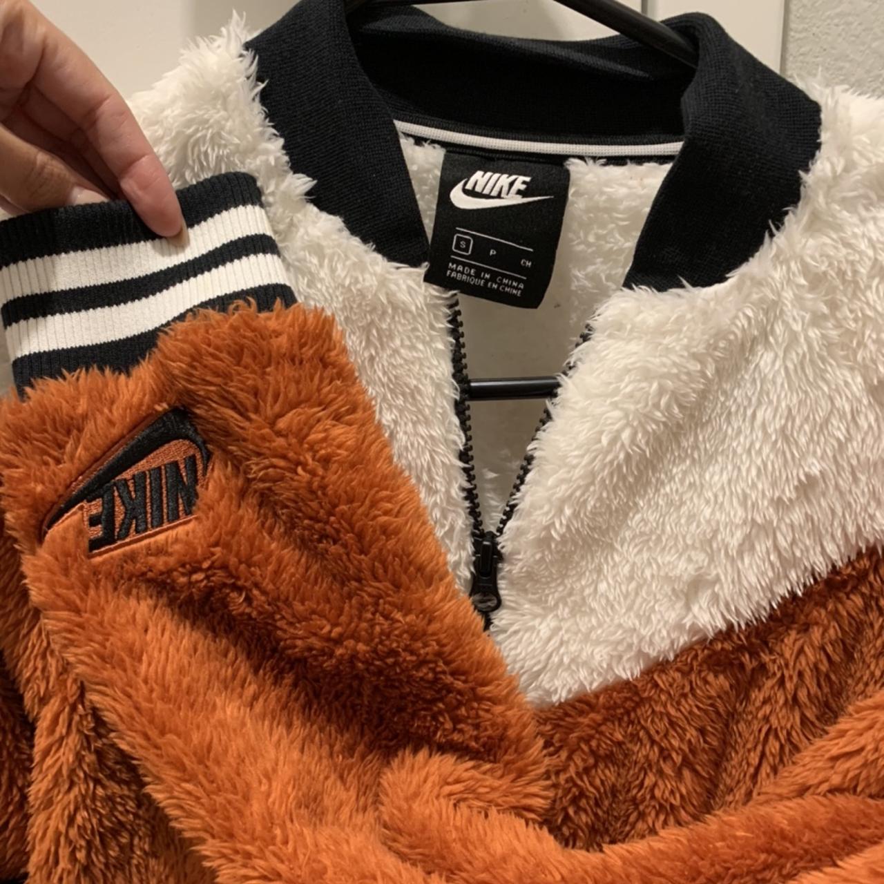 nike teddy bear jacket