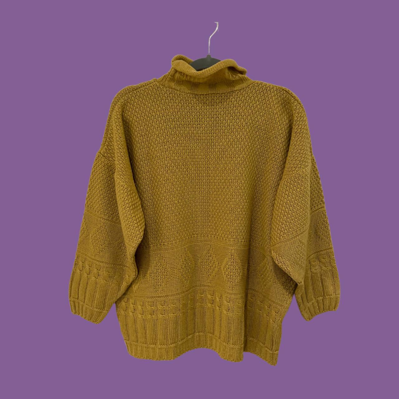 Women's Yellow Jumper Depop