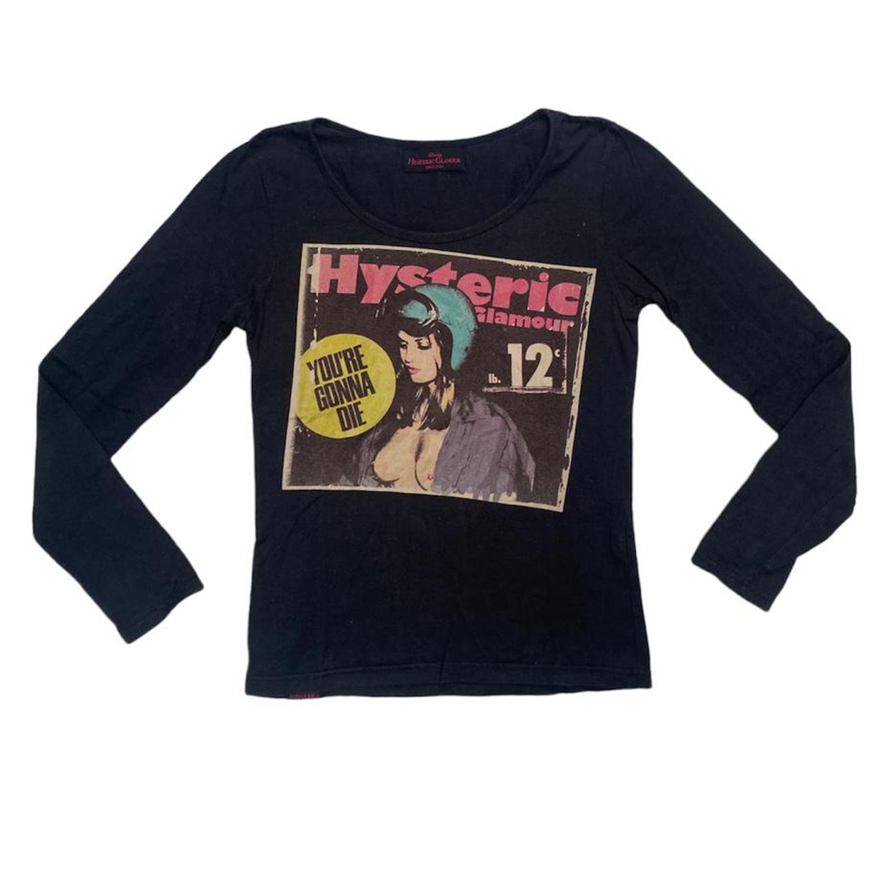 unreal Hysteric Glamour top long sleeve S ☆⋅⋆ 90s - Depop