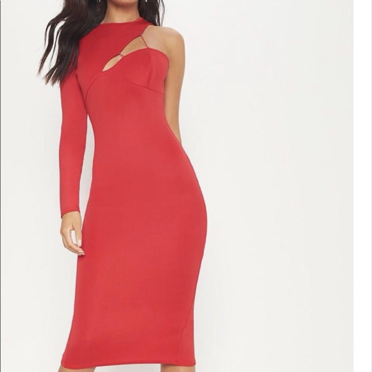 bershka green mini dress