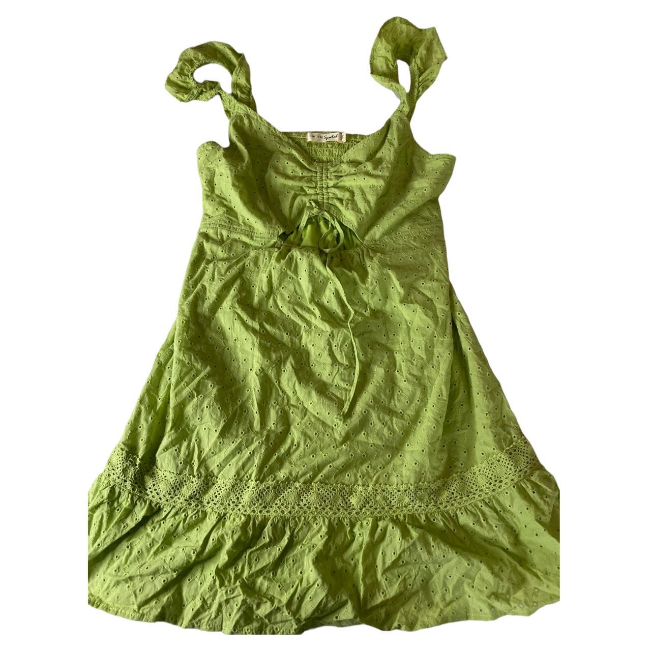 Live To Be Spoiled Women's Green Dress
