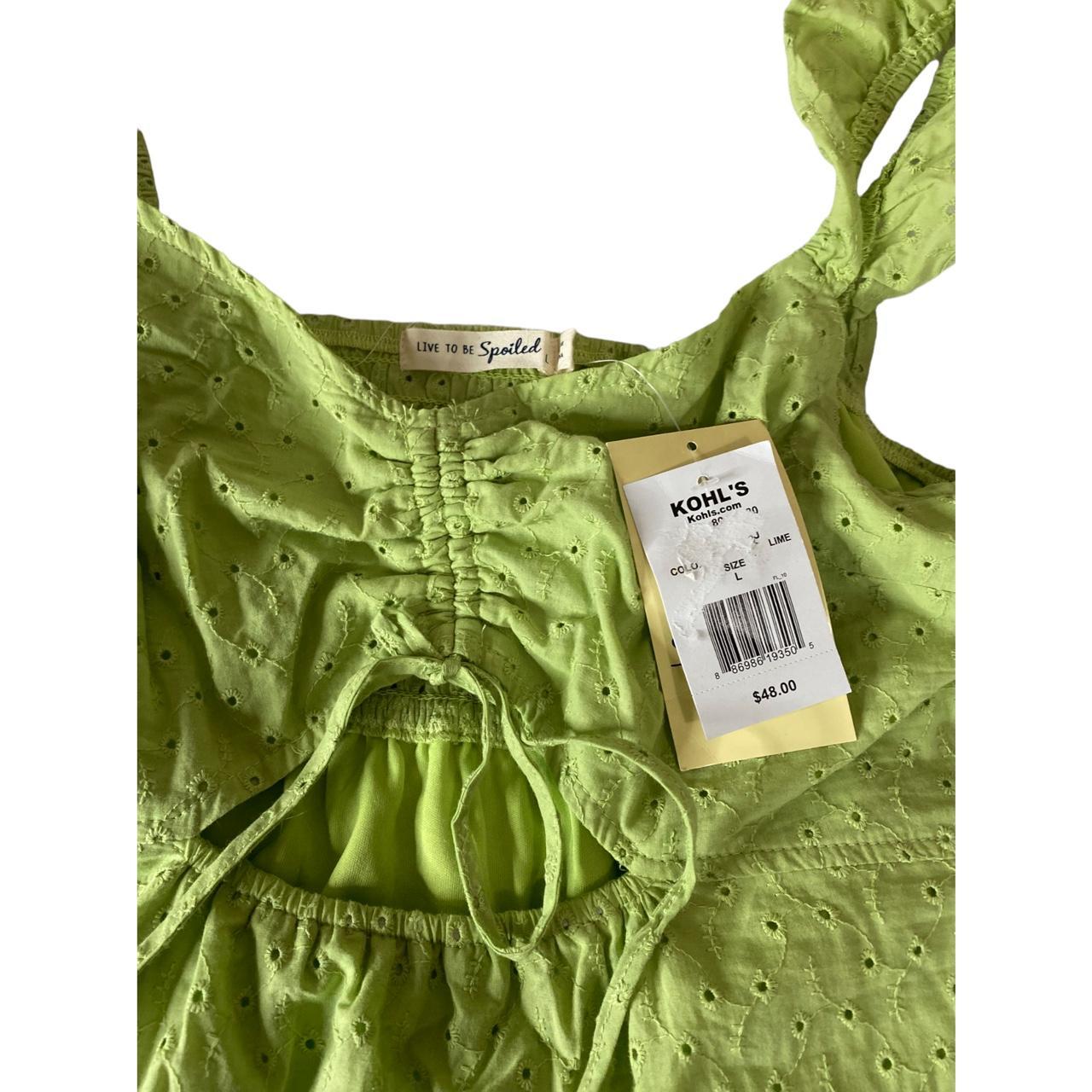 Live To Be Spoiled Women's Green Dress (4)