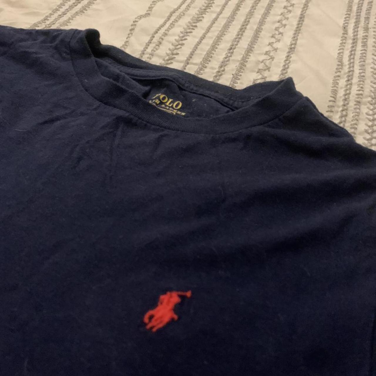 Ralph Lauren Navy long sleeve Perfect condition... - Depop