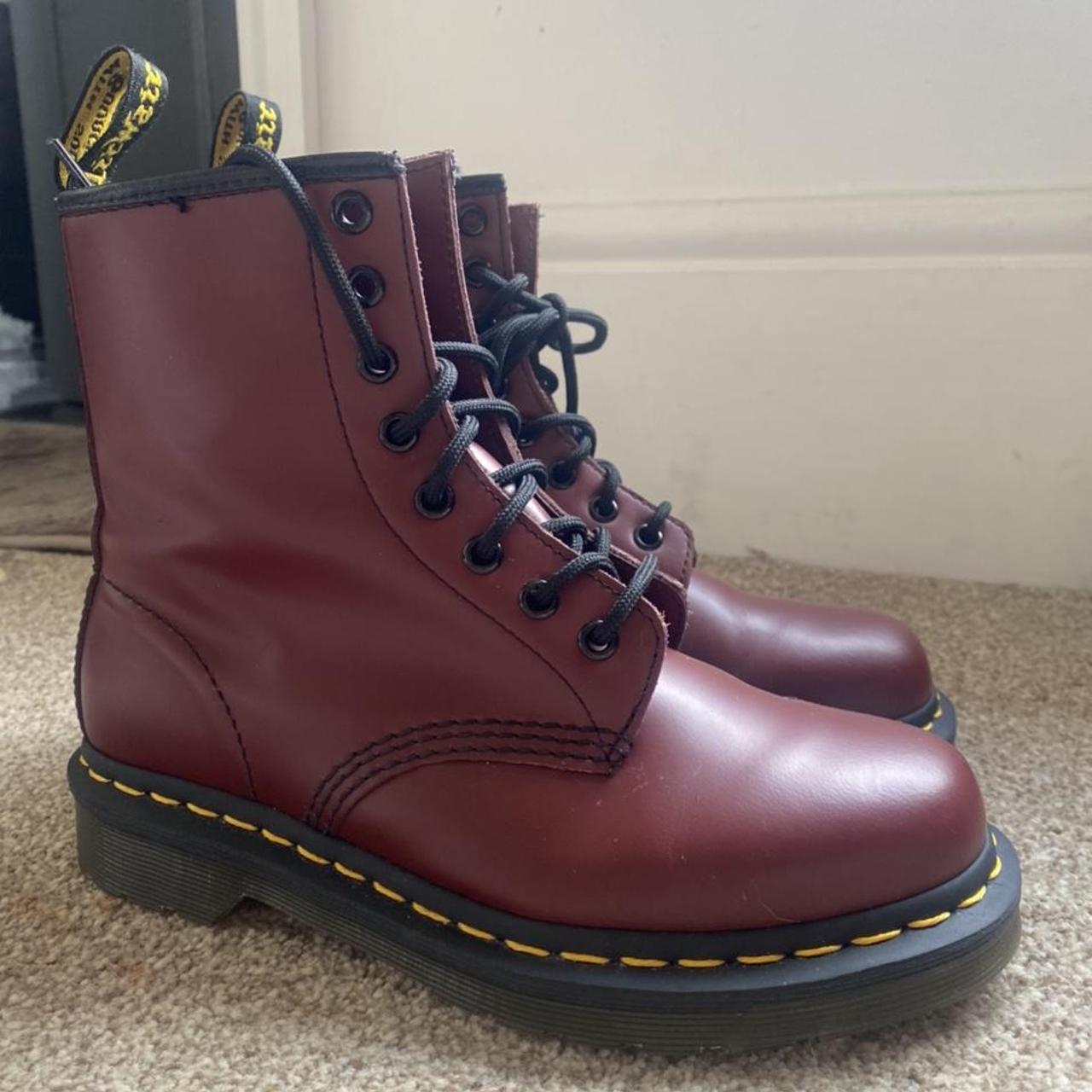 Dr Martens - only worn once - pretty much brand new.... - Depop