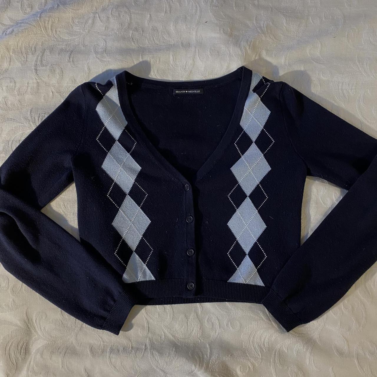 brandy melville diamond sweater