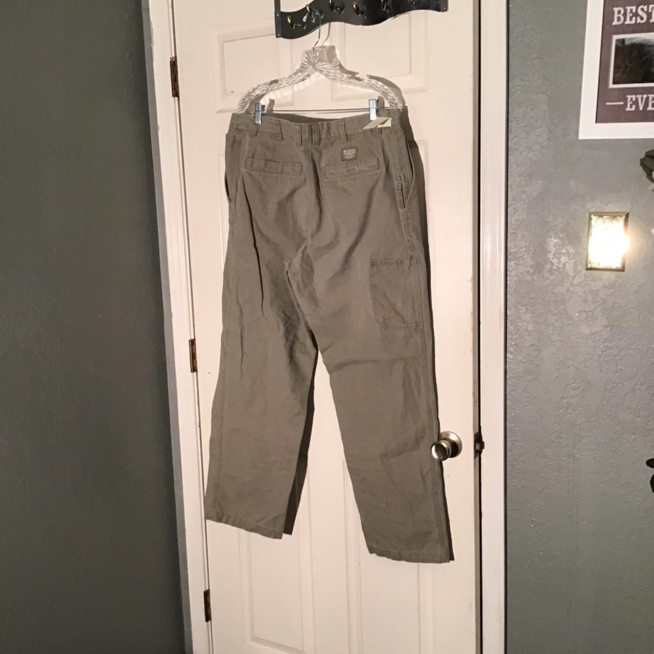 Men’s COLUMBIA KAKI tan pants in great condition... - Depop