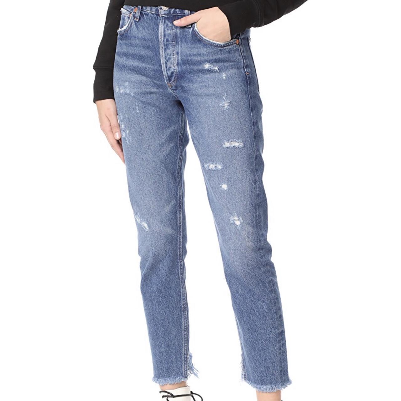 AGOLDE Jamie High Rise Classic jeans in Lowdown