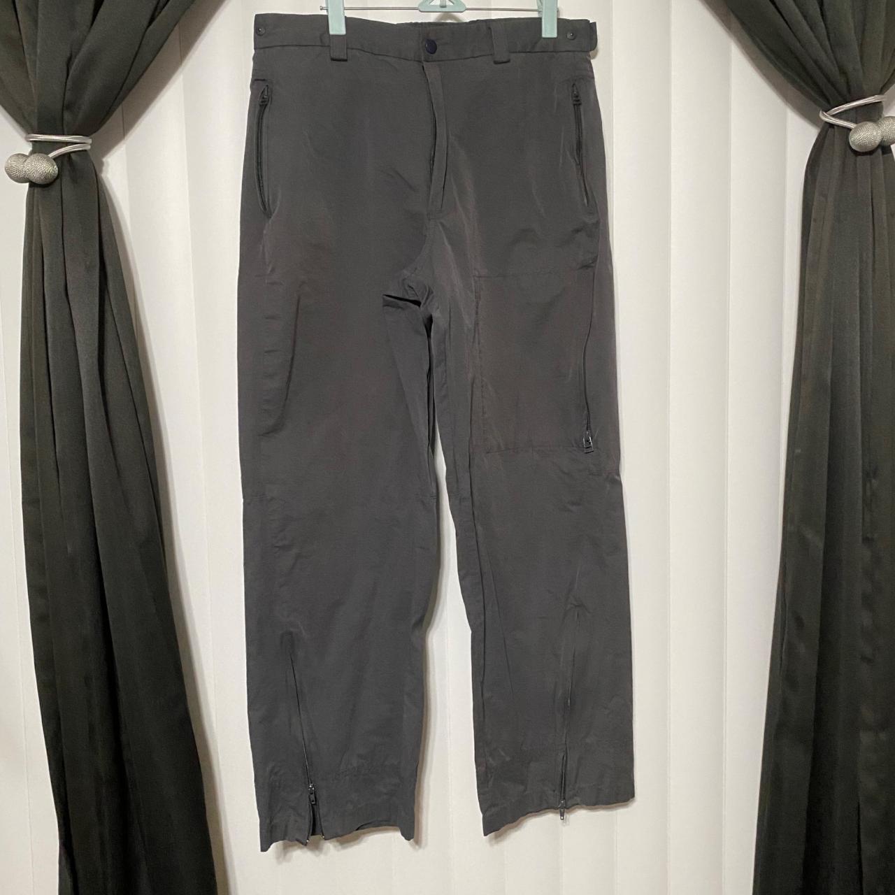 Gap khaki grey pants like cargo style with xtra... - Depop