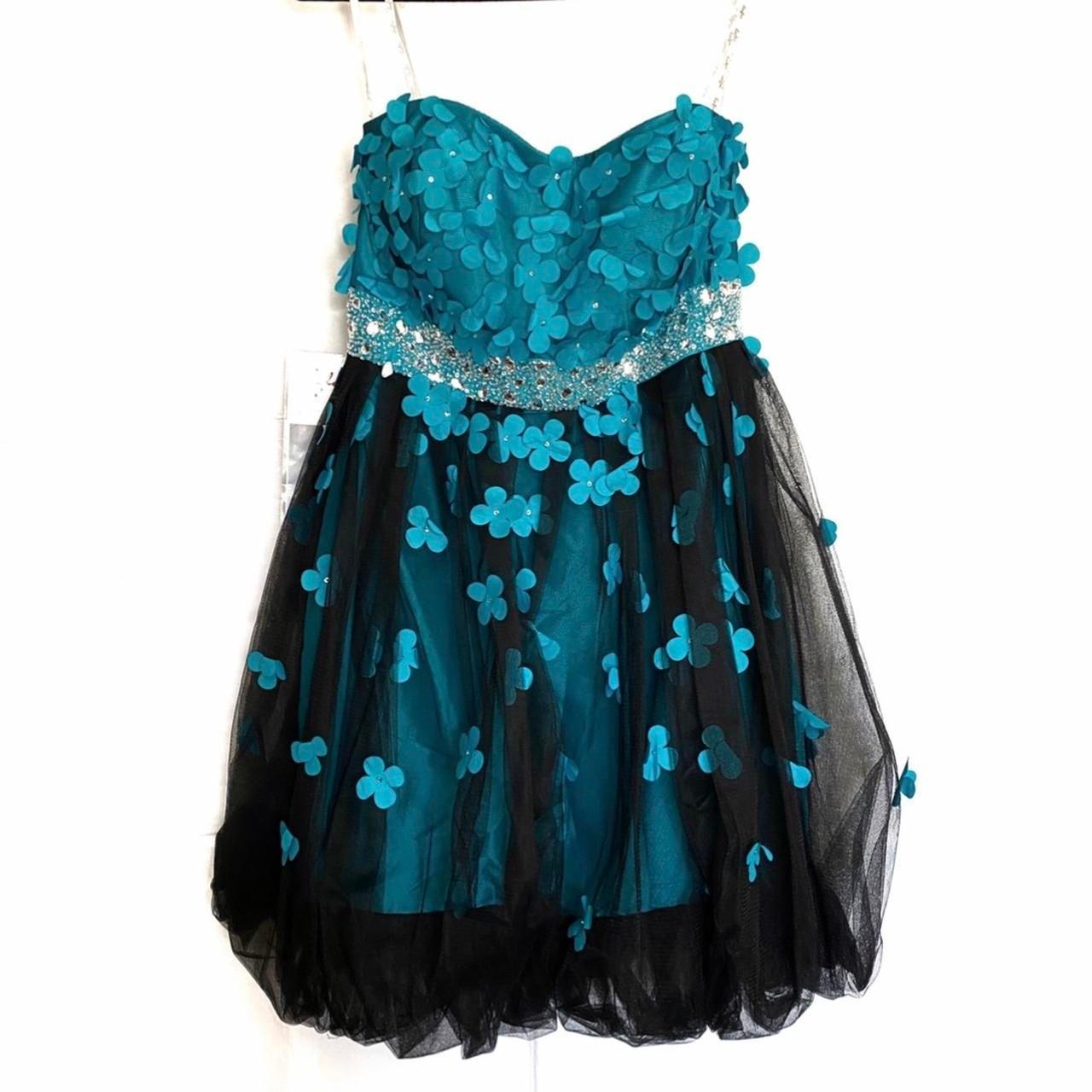 Jasmine Blue Prom Dress