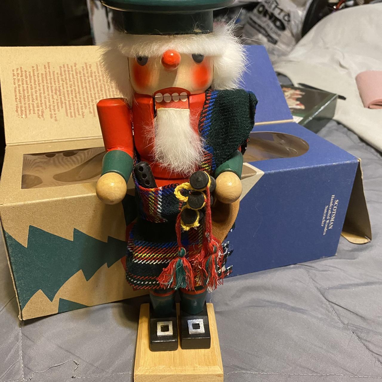 Nutcracker Village 1994 Handcrafted Scotsman... Depop