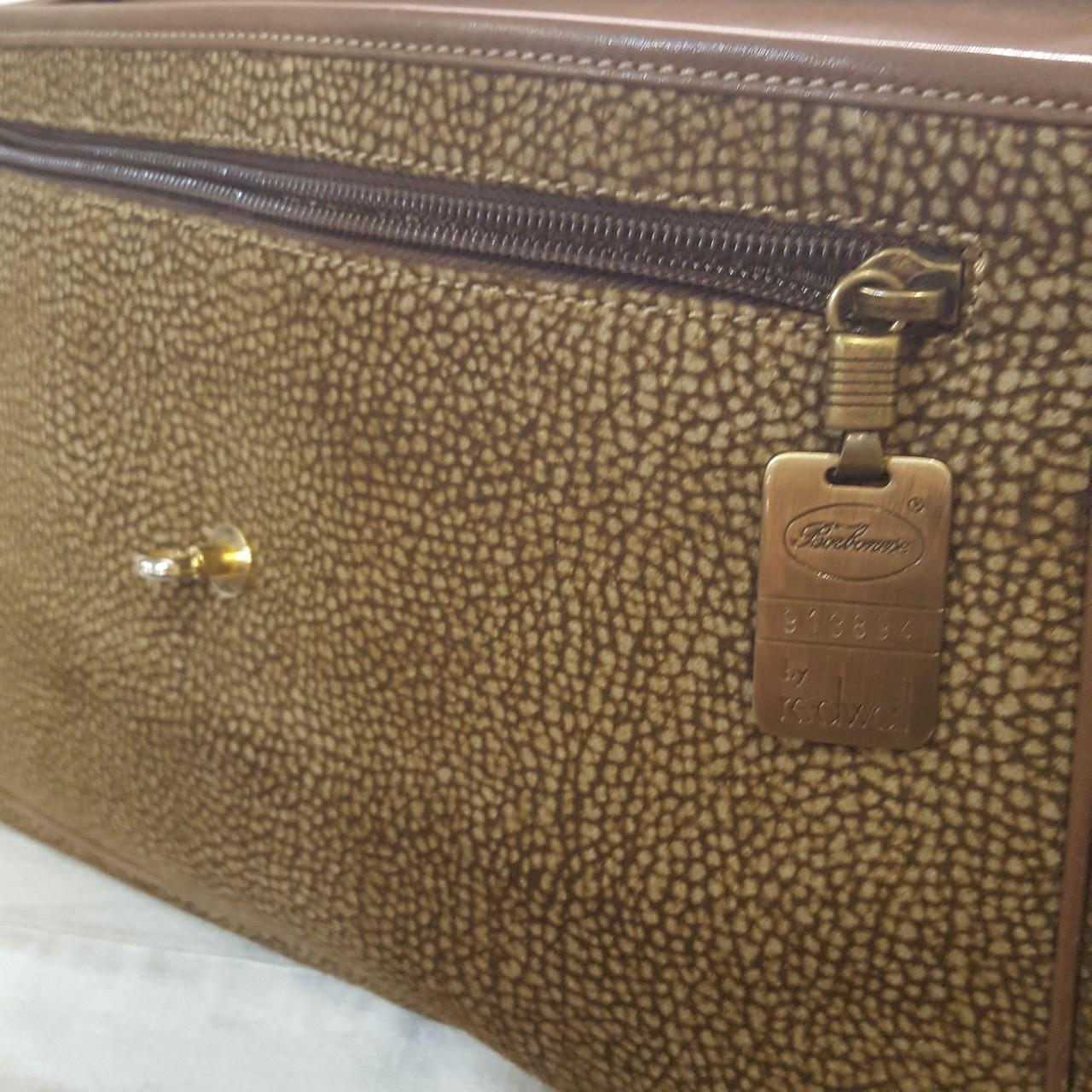 Borsa portadocumenti Borbonese Redwall vintage