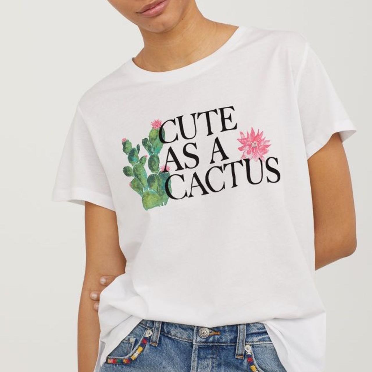 H&m slogan outlet tee