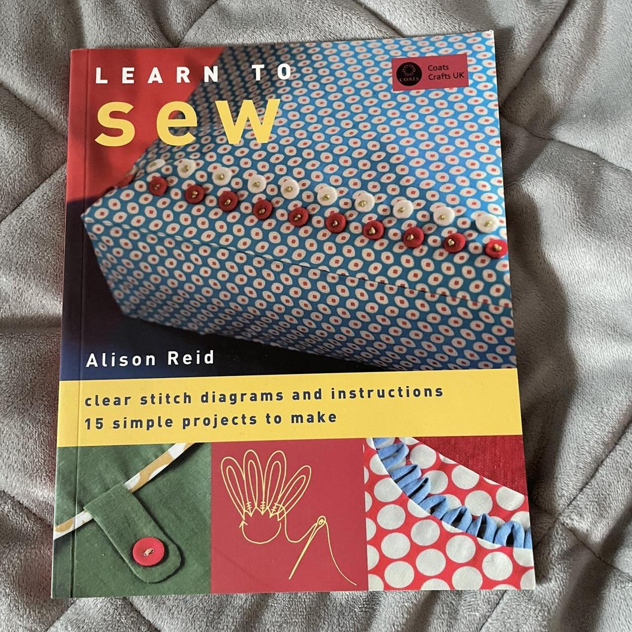 Learn to sew book Great book for beginners Used... Depop