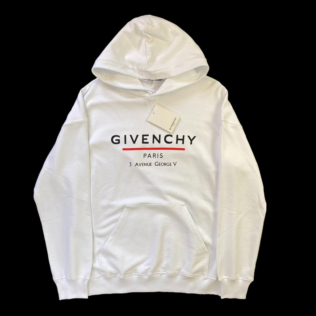 Givenchy paris white hoodie best sale