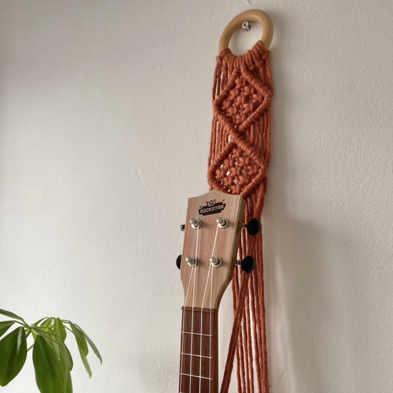 Macrame Custom Ukulele Strap, Guitar Instrument Support, Boho