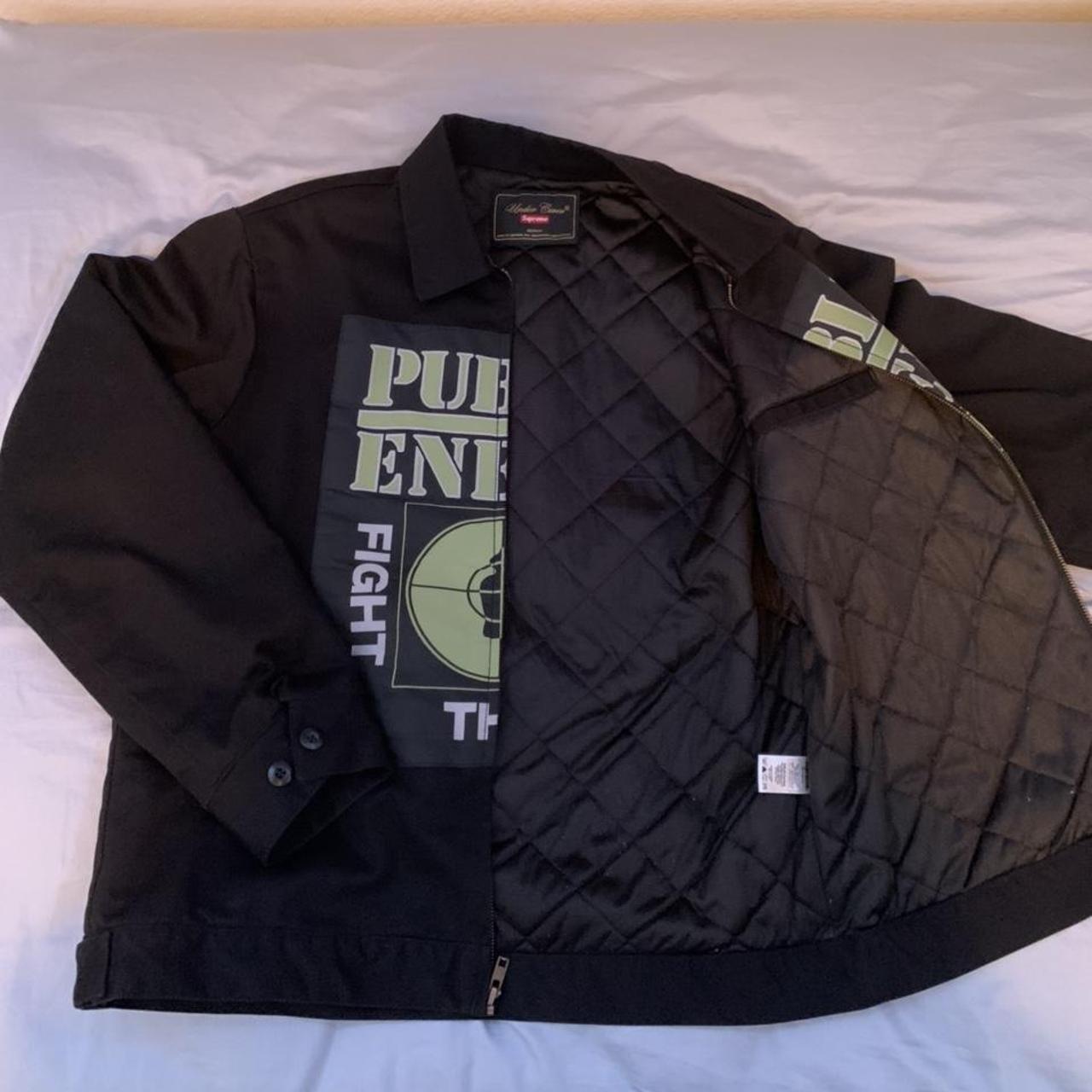 Supreme UNDERCOVER/Public Enemy Work Jacket Size... - Depop