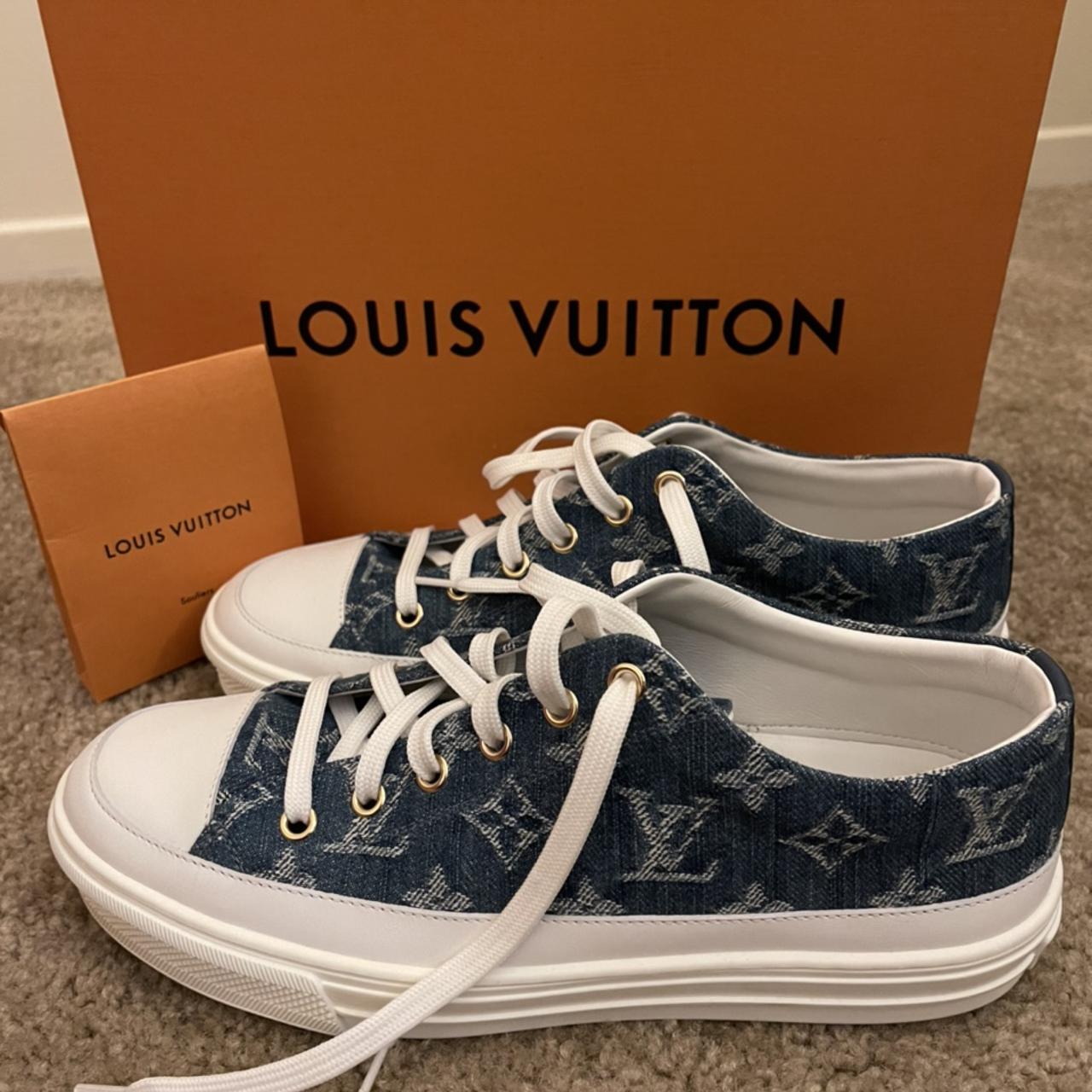 Louis Vuitton LV Trainer Maxi Sneaker Orange - Depop