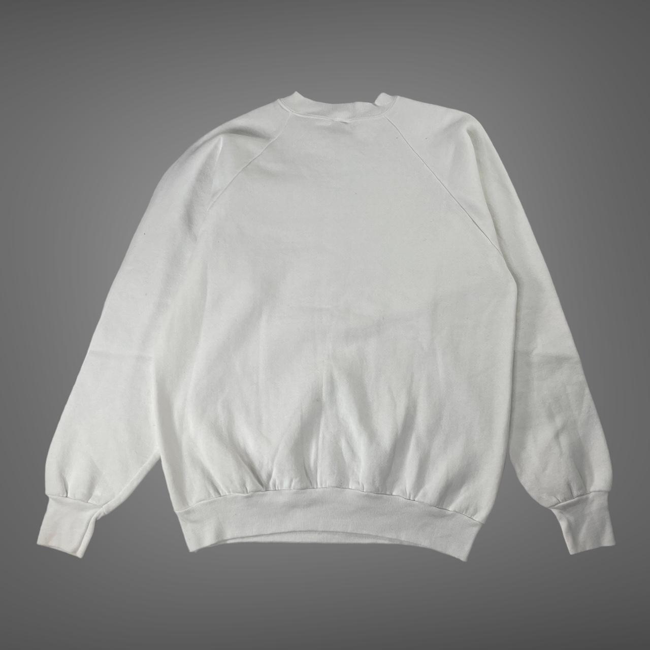 White sweatshirt fruit of best sale the loom