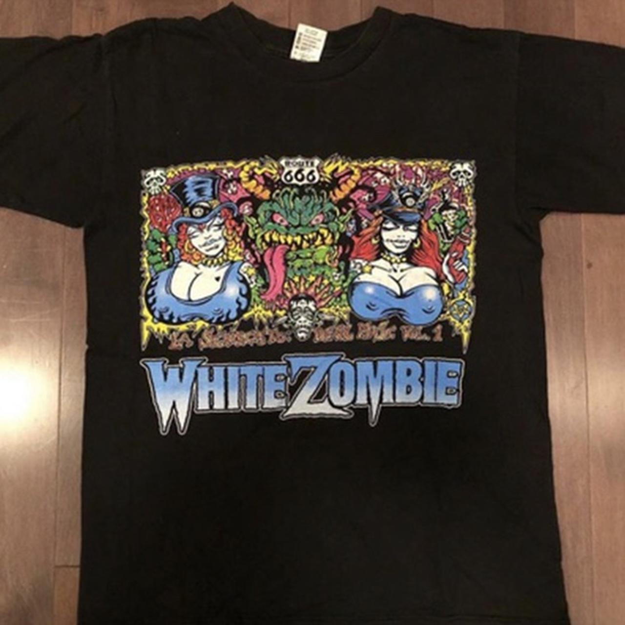 Vintage White Zombie La Sexorcisto Devil Music Concert T Shirt