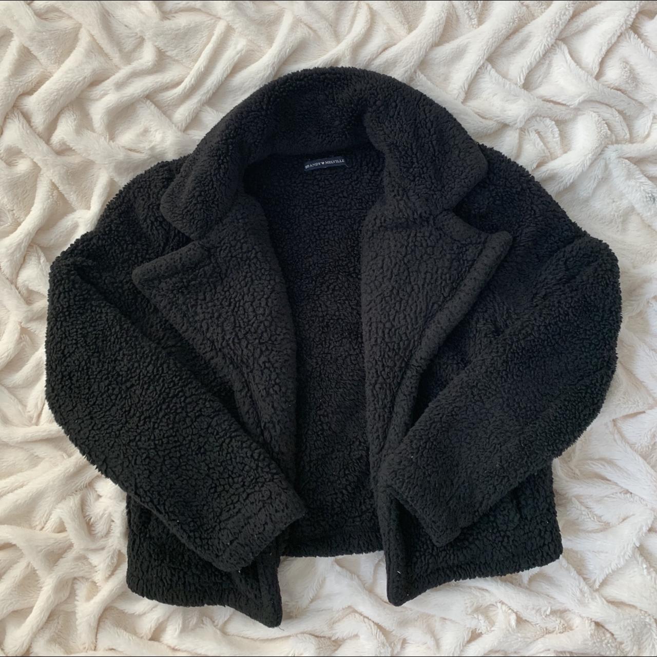 Adorable Brandy Melville Cropped Fuzzy Depop   P0 