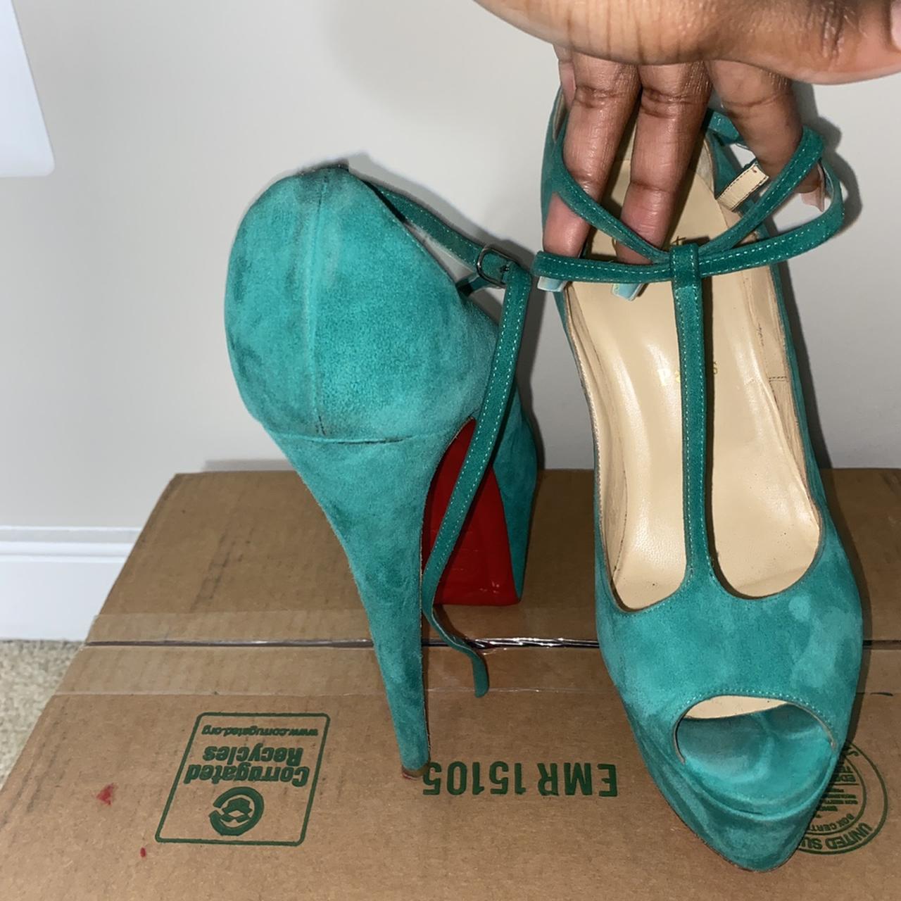 Turquoise 2024 red bottoms