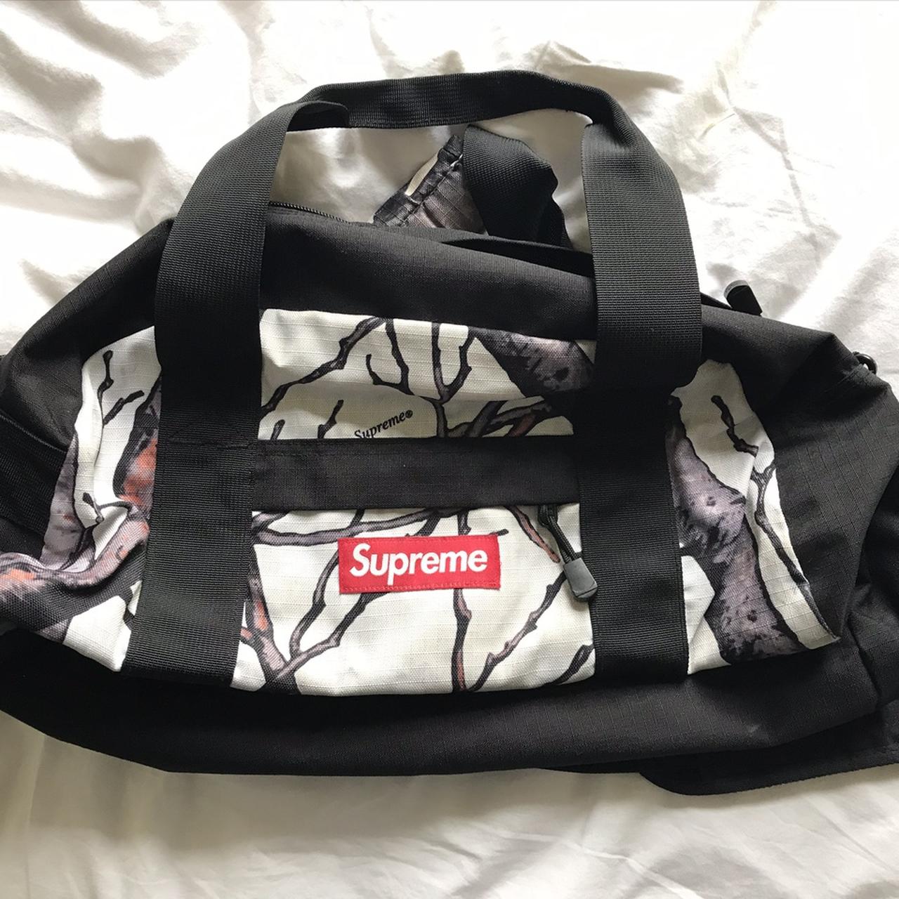 Supreme Contour Duffle Bag Woodland Camo