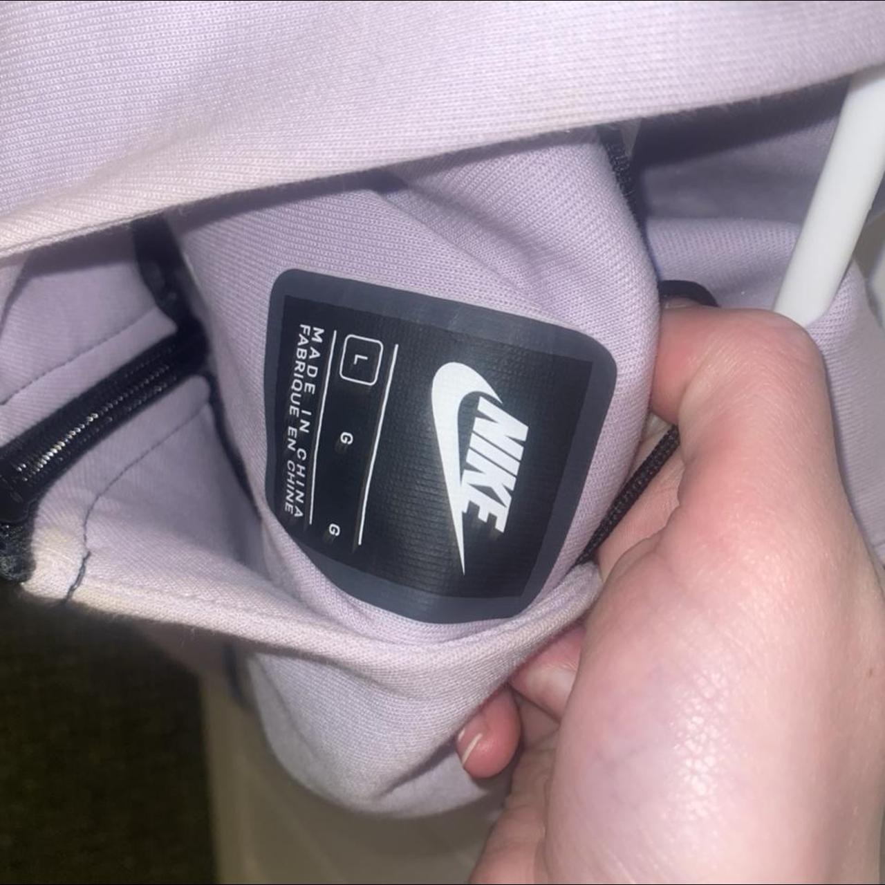 sanded purple tech fleece