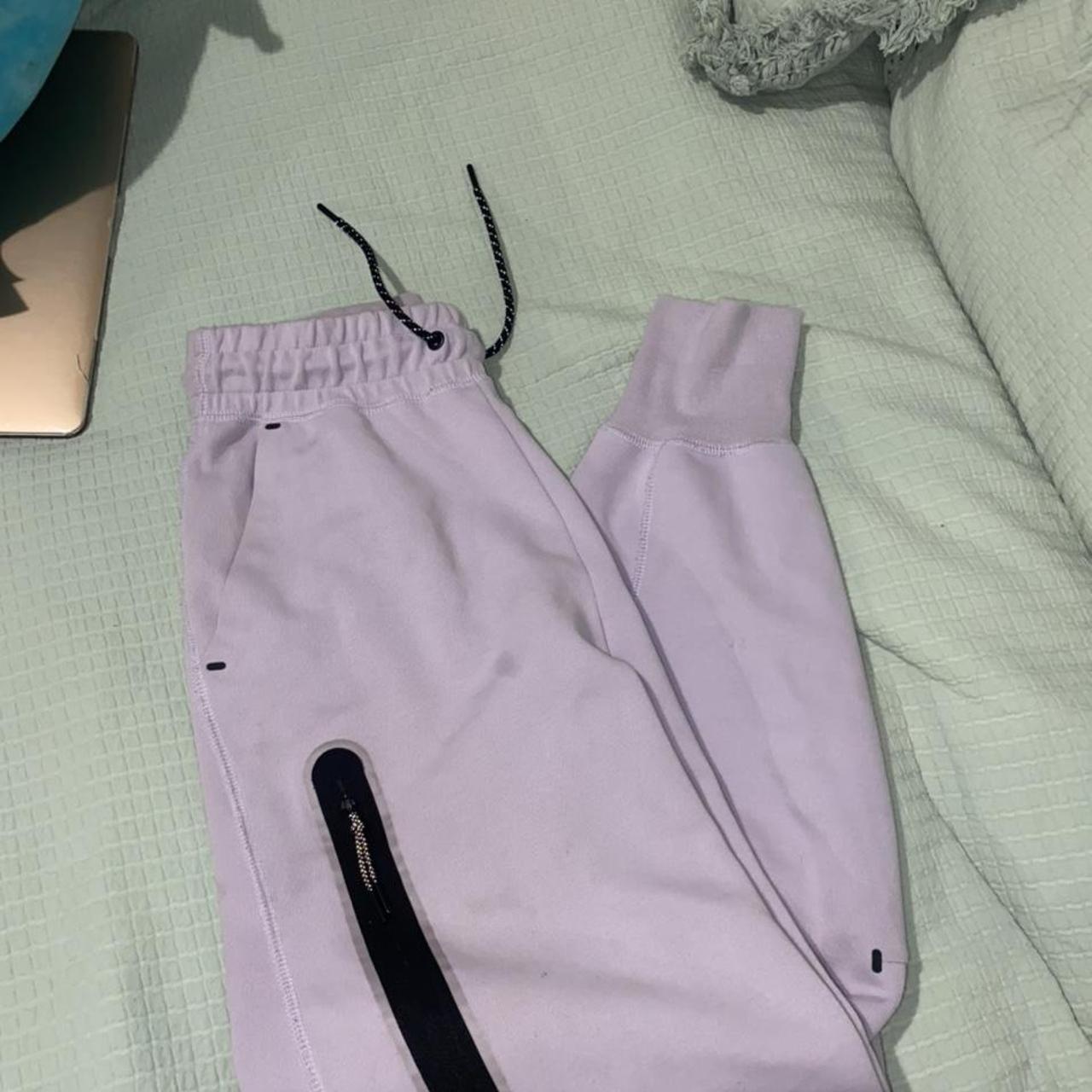 sanded purple tech fleece
