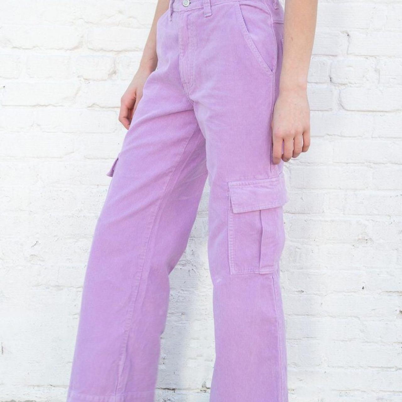 brandy melville purple pants