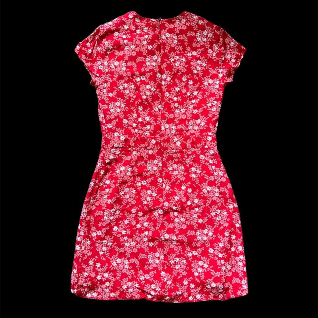 vintage-90s-cherry-red-white-mod-style-mini-dress-depop