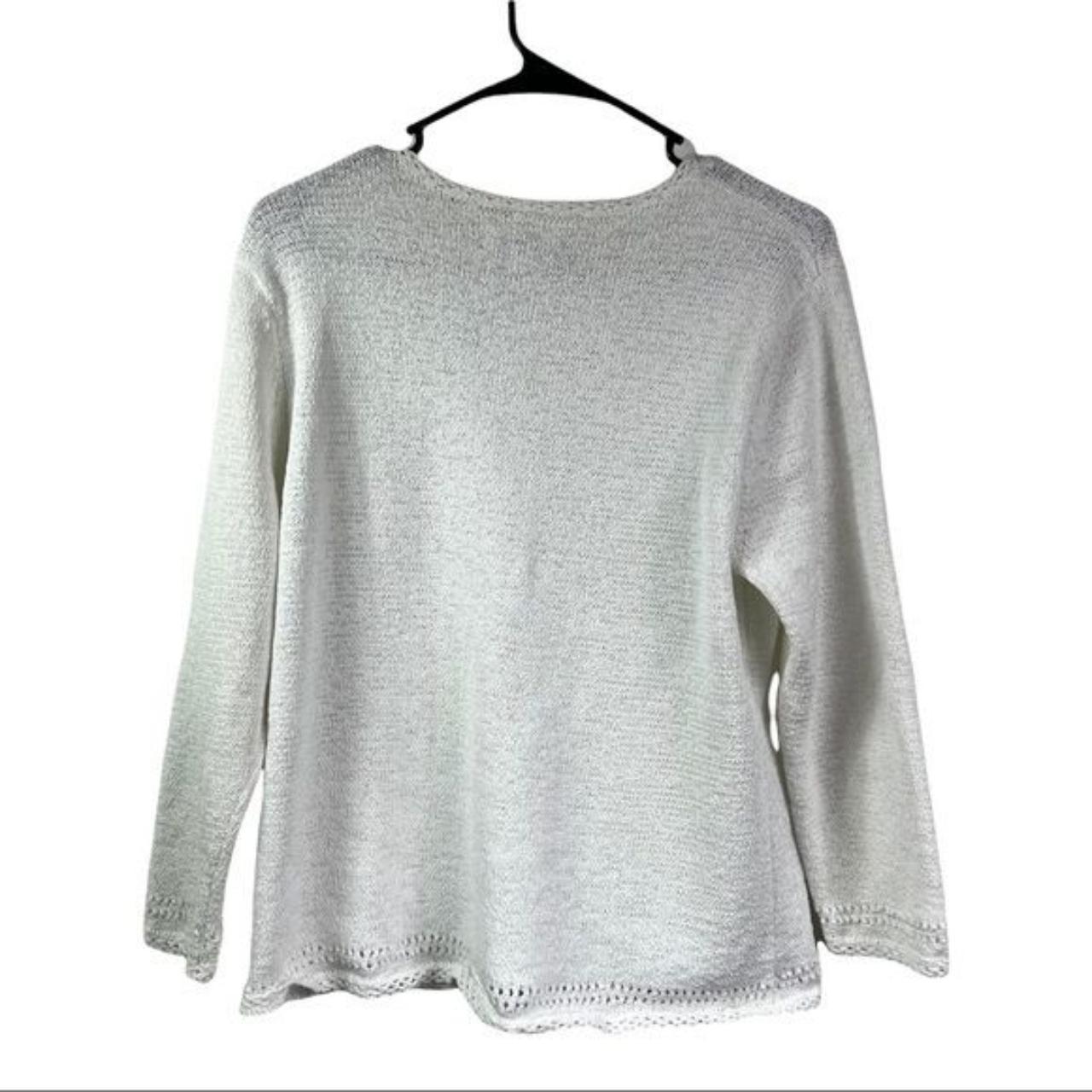 Pendleton Women's White Jumper Depop