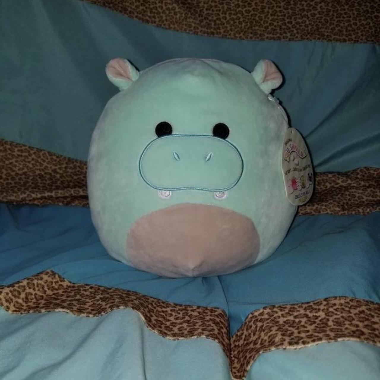 HANK THE HIPPOPOTAMUS SQUISHMALLOW 8 INCH hank the... Depop