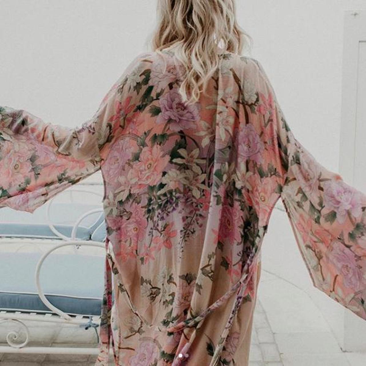 Lily hot sale maxi kimono