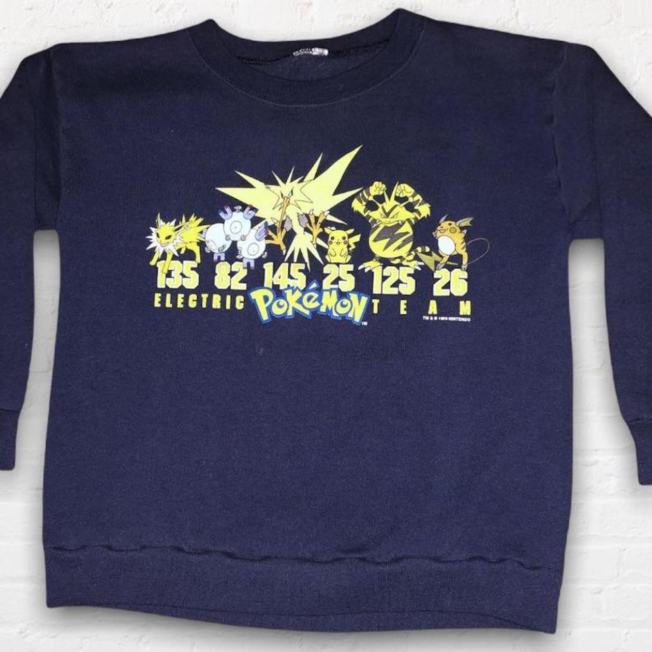 Vintage 1999 Pokemon Graphic sale Crewneck