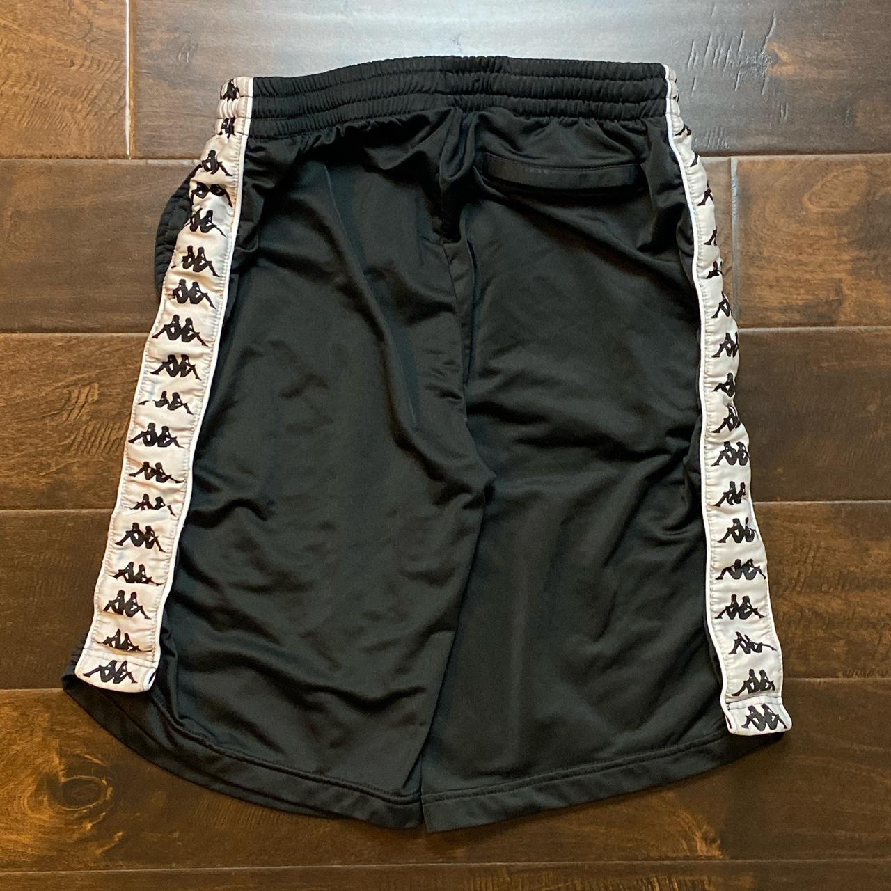 Mens Black KAPPA Shorts Size XL Brand new without... Depop