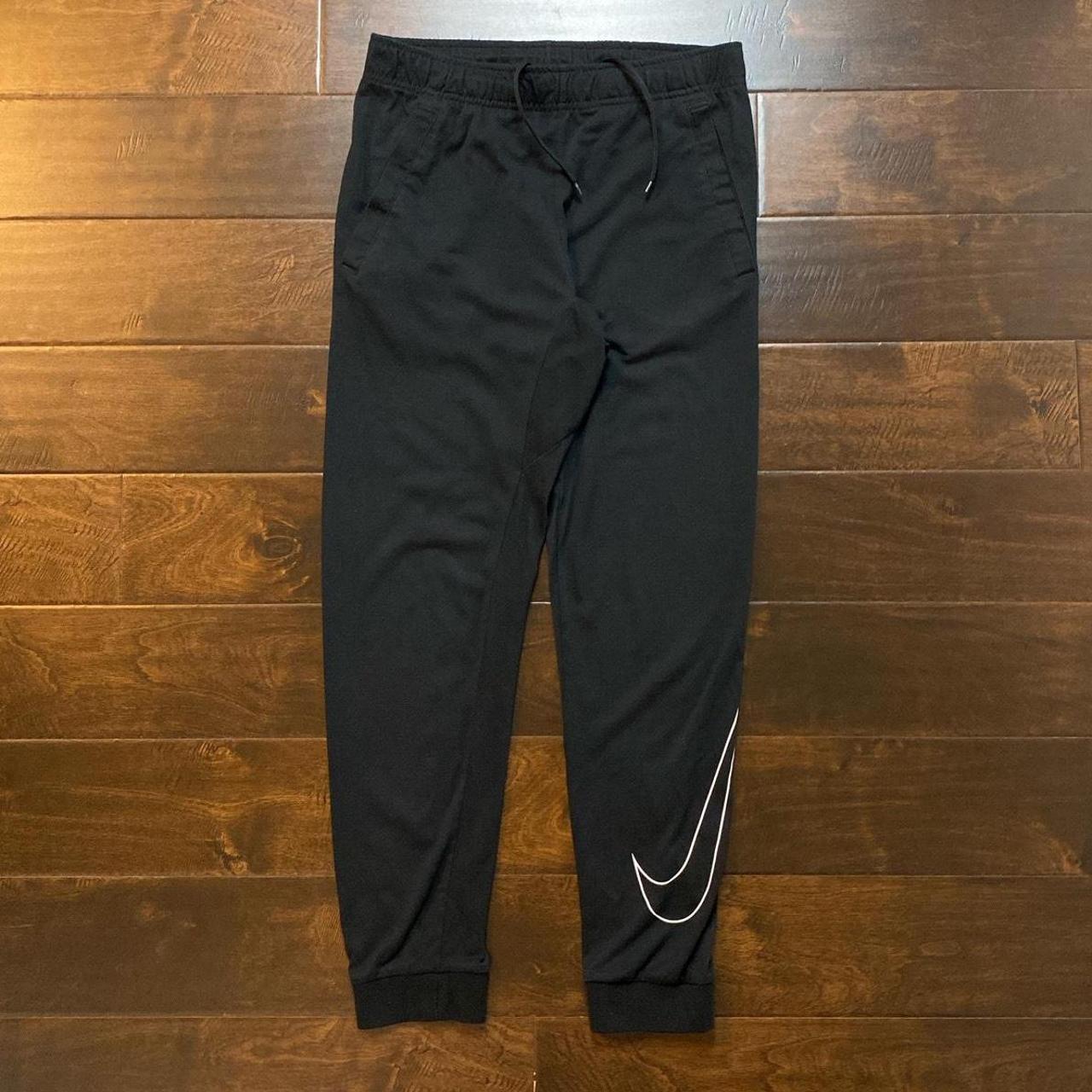 Men’s Black Nike Jogger Sweatpants Size... Depop