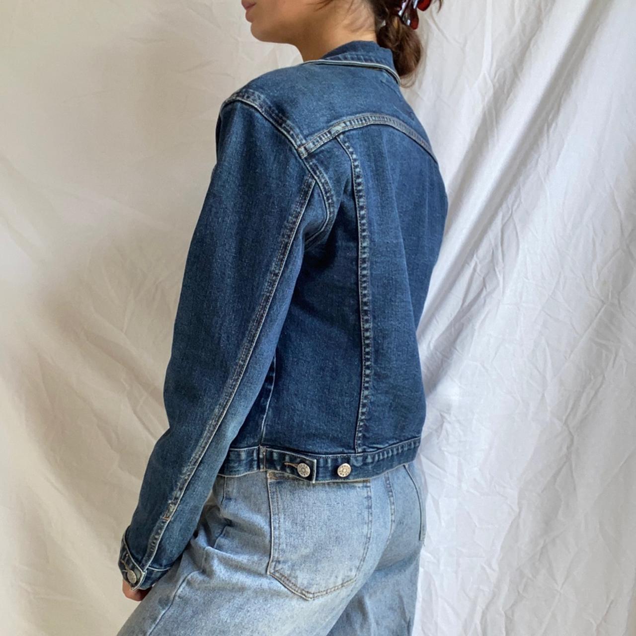 denim jacket just jeans