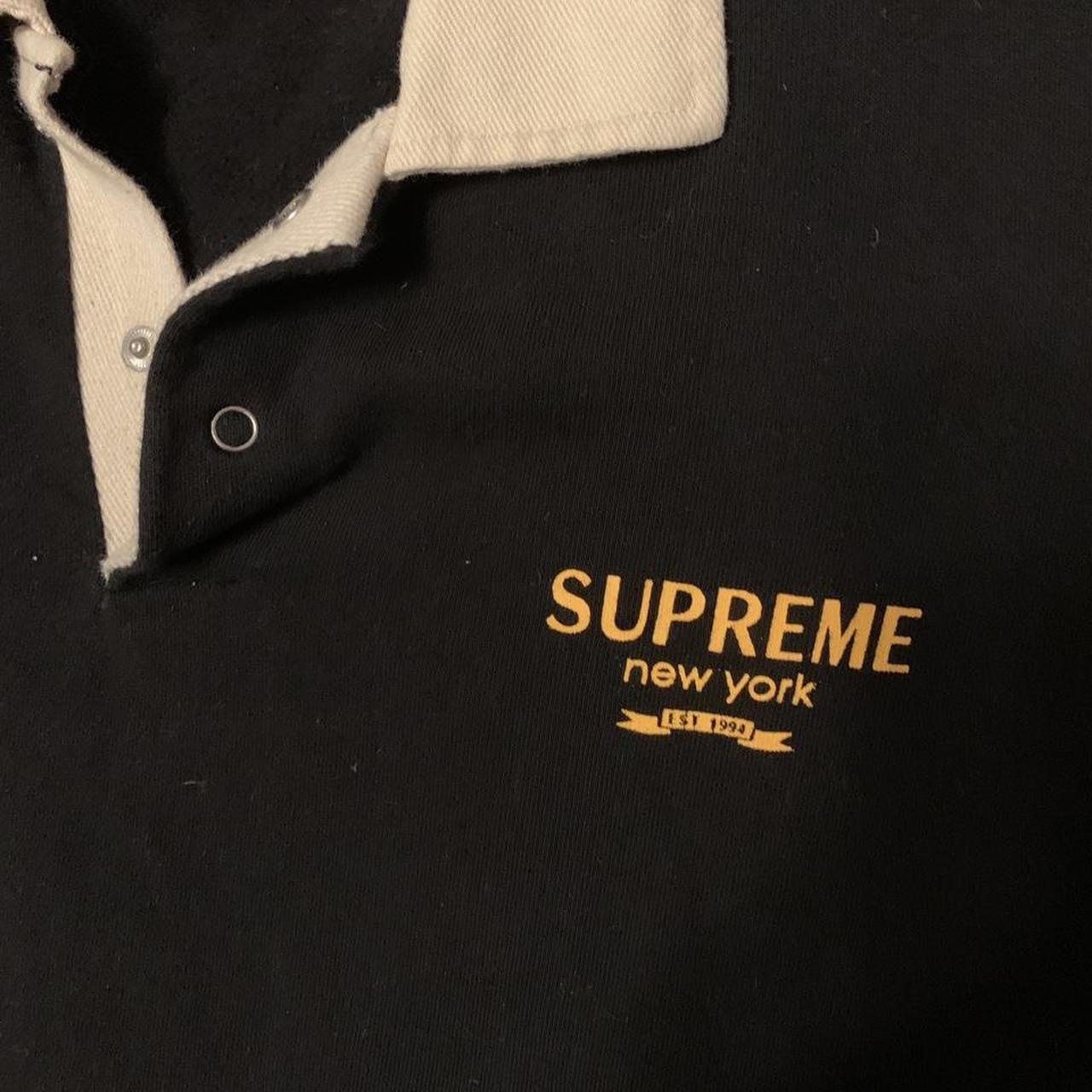 supreme collared sweatshirt