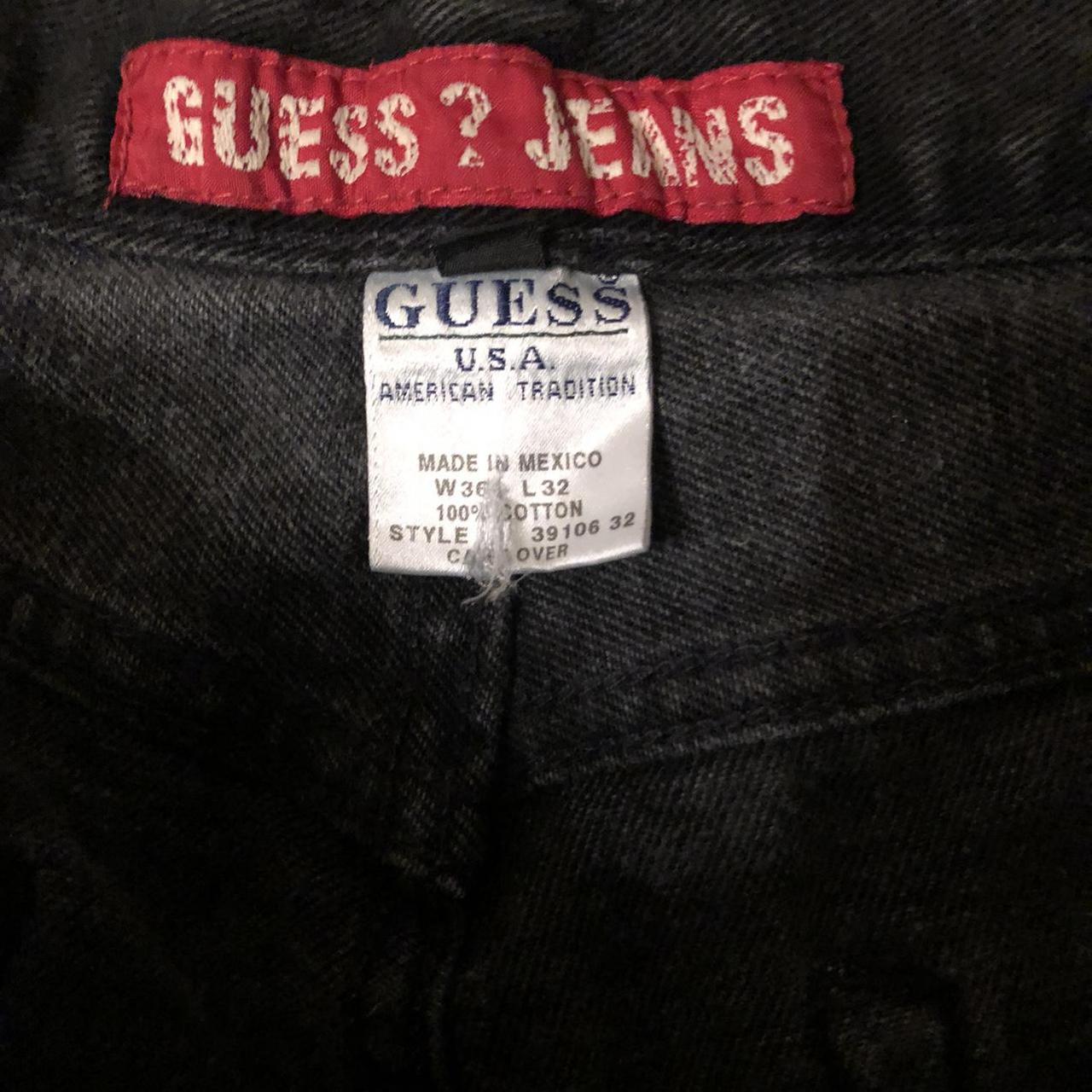 Product Image 4 - Vintage guess jeans 
Size 36x32