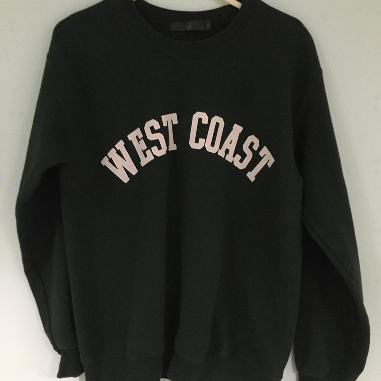 Missguided west store coast sweatshirt