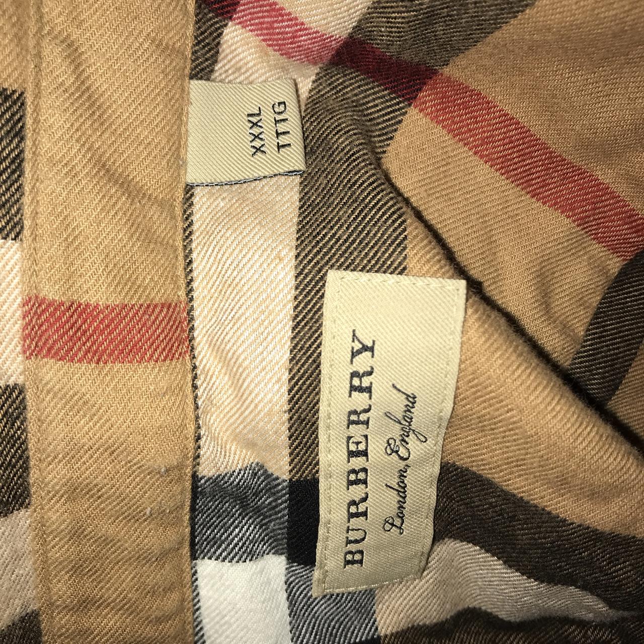 burberry shirt xxxl