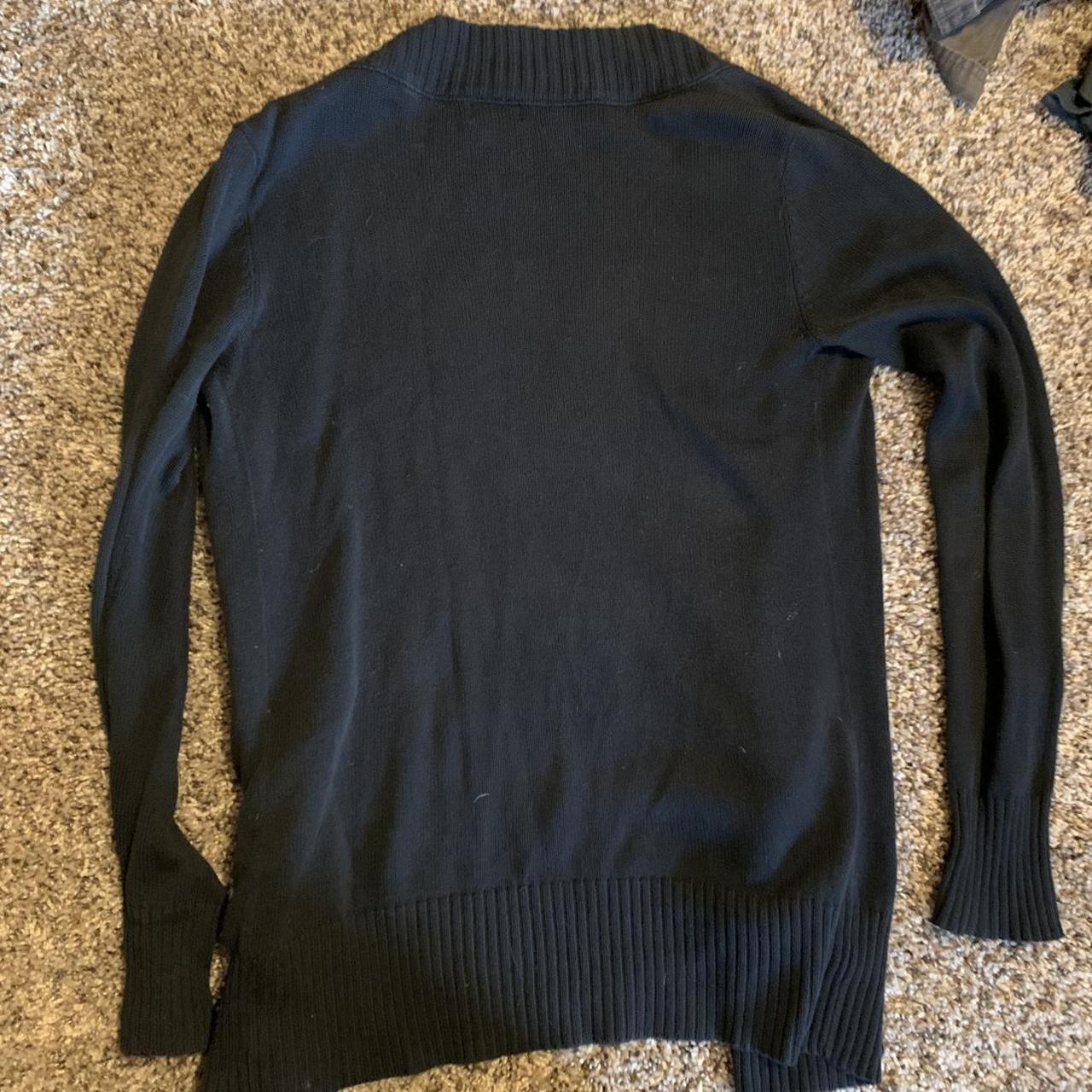 Long black mom cardigan sweater Bundle for 10%... - Depop